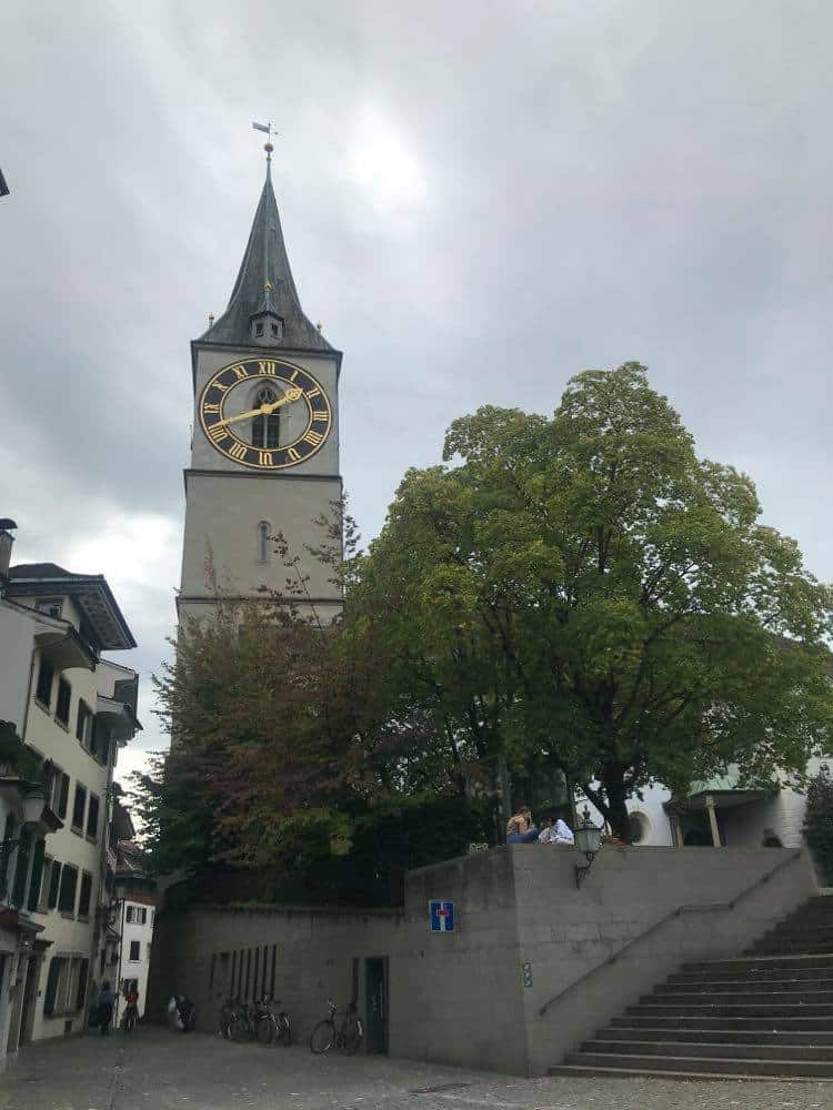 Zurich Tourist Spots, Things to do in Zurich, St. Peter's Church