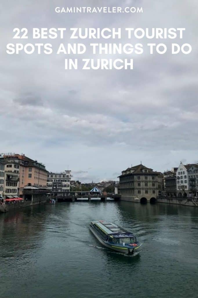 Zurich Tourist Spots, Things to do in Zurich