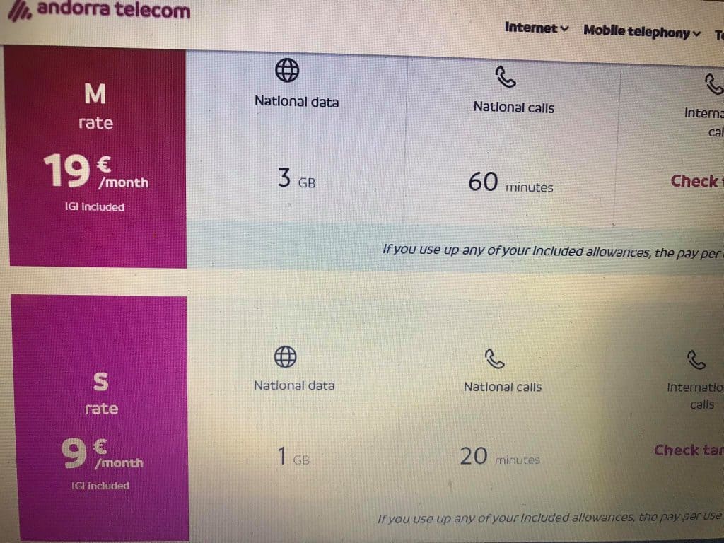 tourist, best sim card in andorra for tourist, sim card andorra, andorra sim card, andorra prepaid sim card, Andorra Telecom 