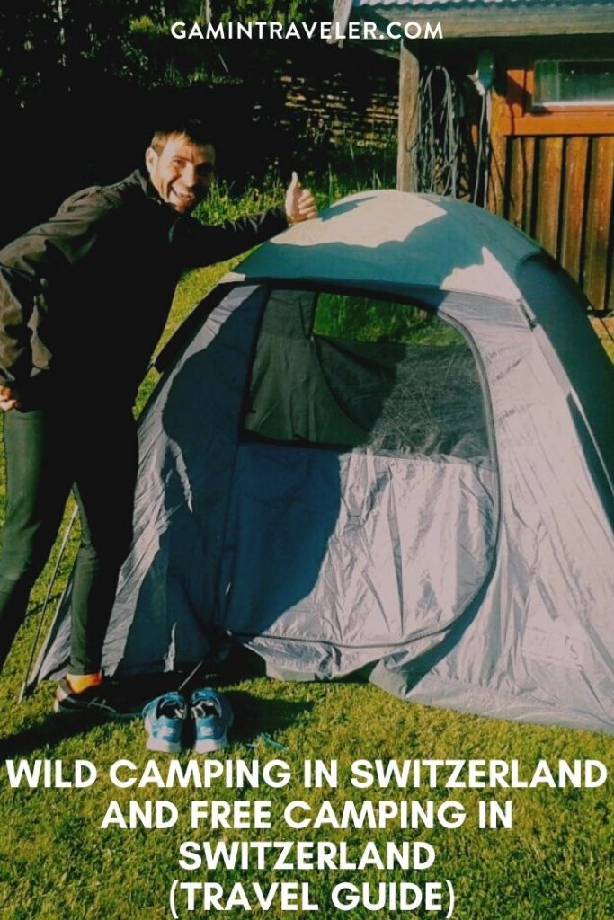 Wild Camping in Switzerland, Free Camping in Switzerland