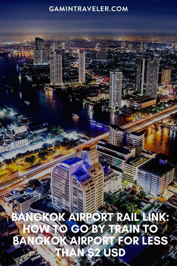 BANGKOK AIRPORT RAIL LINK: HOW TO GO BY TRAIN TO BANGKOK AIRPORT FOR LESS THAN $2 USD