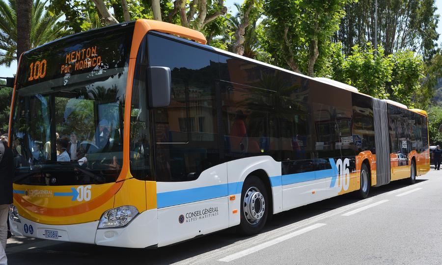 Bus Number 100 Nice to Monaco, Bus nice to Monte Carlo, cheapest way from Nice to Monaco