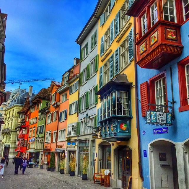 most instagrammable places in zurich, instagrammable spots Zurich, Augustinergasse