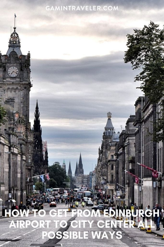 Edinburgh Airport to city center, Edinburgh Airport to city, How To Get From Edinburgh Airport To City Center