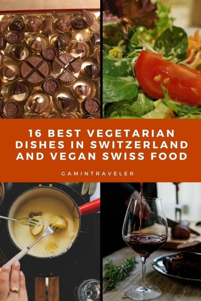 vegetarian dishes in Switzerland, swiss vegetarian dishes, vegan Swiss food