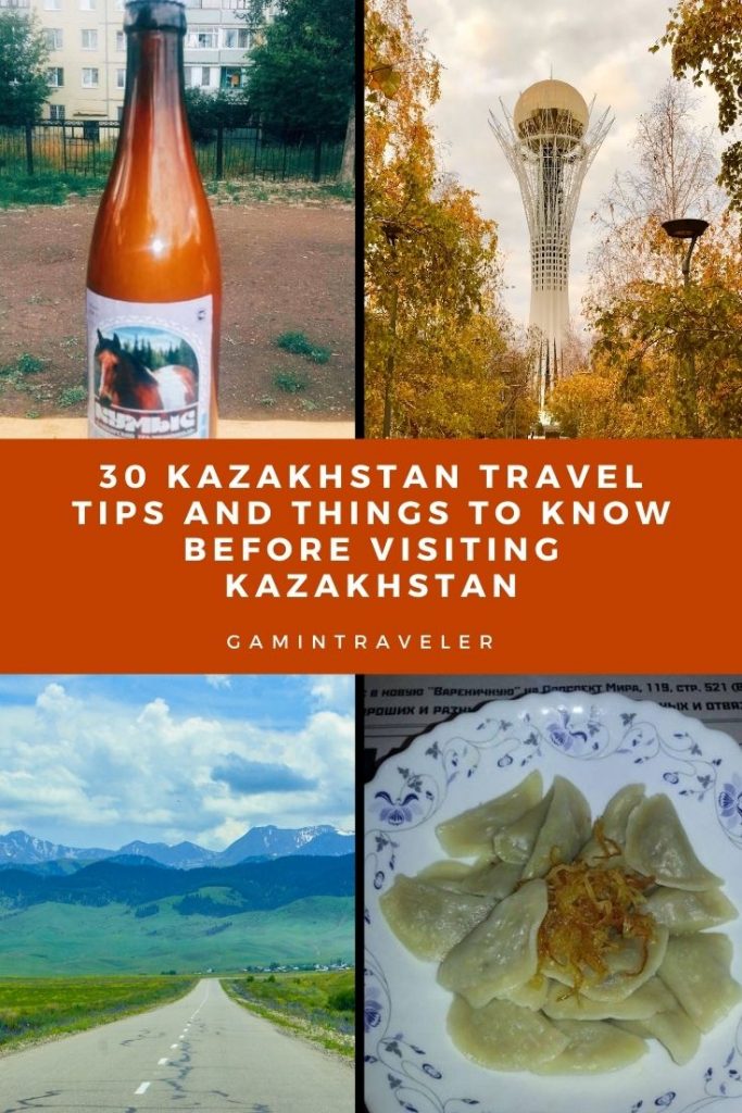 Kazakhstan travel tips, things to know before visiting Kazakhstan, facts about Kazakhstan