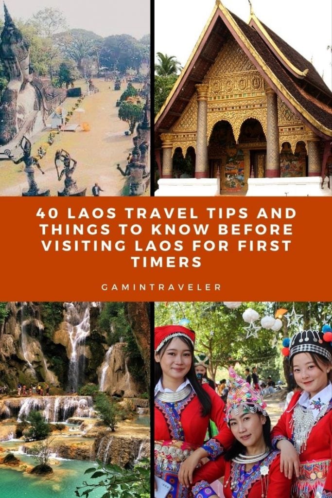 Laos travel tips, things to know before visiting Laos, facts about Laos,
