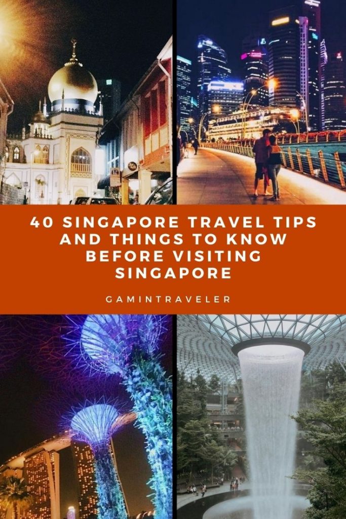Singapore travel tips, things to know before visiting Singapore, facts about Singapore