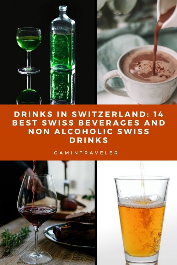 drinks in switzerland, swiss beverages, swiss drinks, non alcoholic Swiss drinks