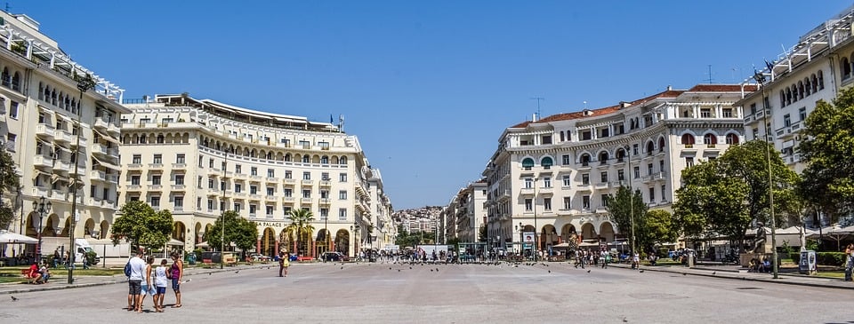 instagrammable places in Thessaloniki, Instagrammable Spots Thessaloniki, Aristoteles Square