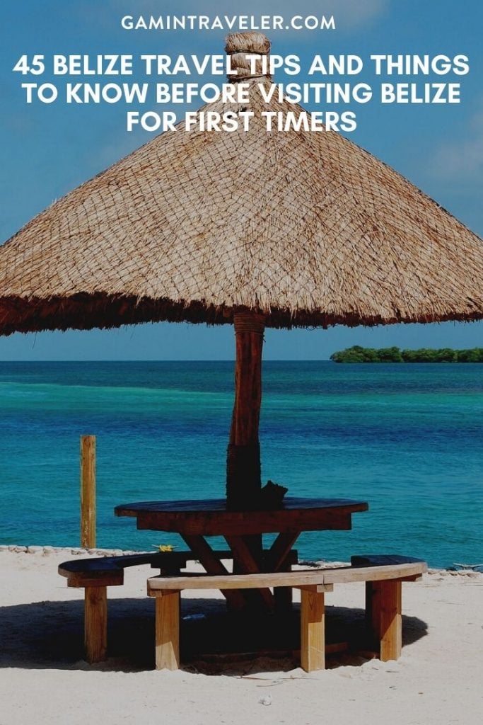 Belize Travel Tips, things to know before visiting Belize, facts about Belize