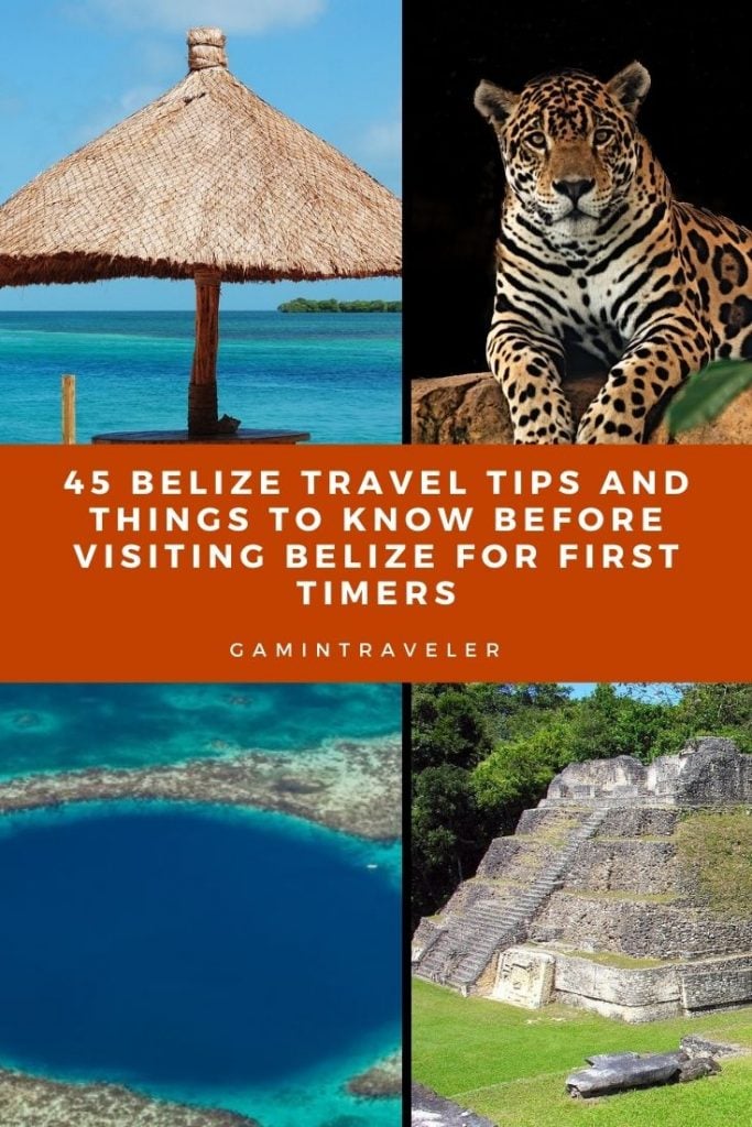 Belize Travel Tips, things to know before visiting Belize, facts about Belize