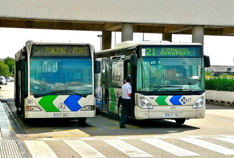 How To Get From Palma De Mallorca Airport To Magaluf - All Possible Ways, Bus Palma de Mallorca Airport, How To Get From Palma de Mallorca Airport To City Center