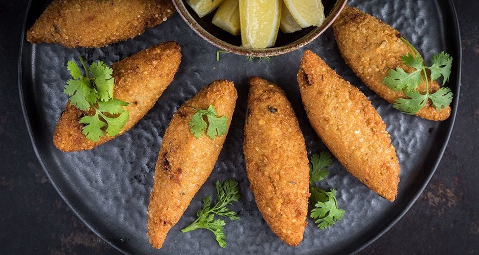 Cyprus traditional street food koupes