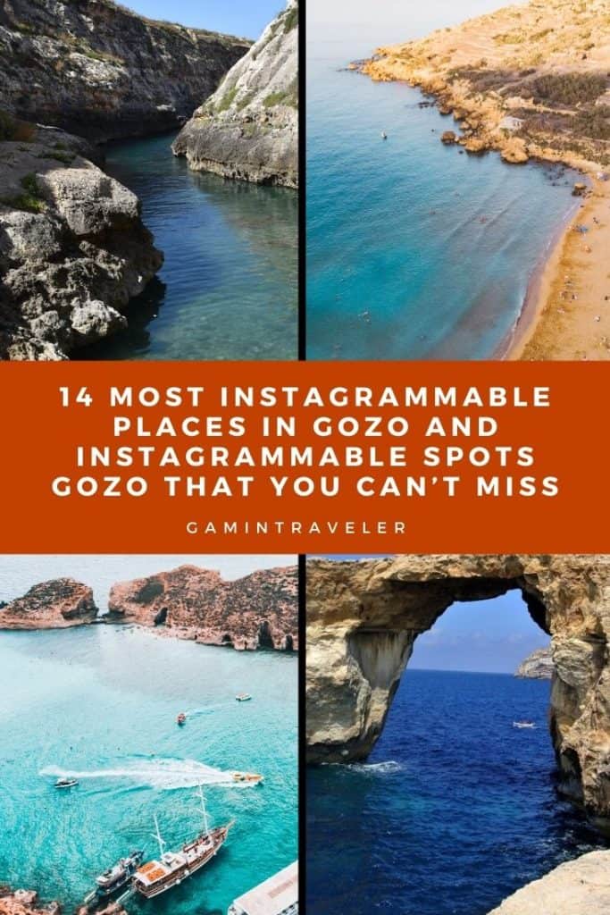 most instagrammable places in Gozo, instagrammable spots Gozo