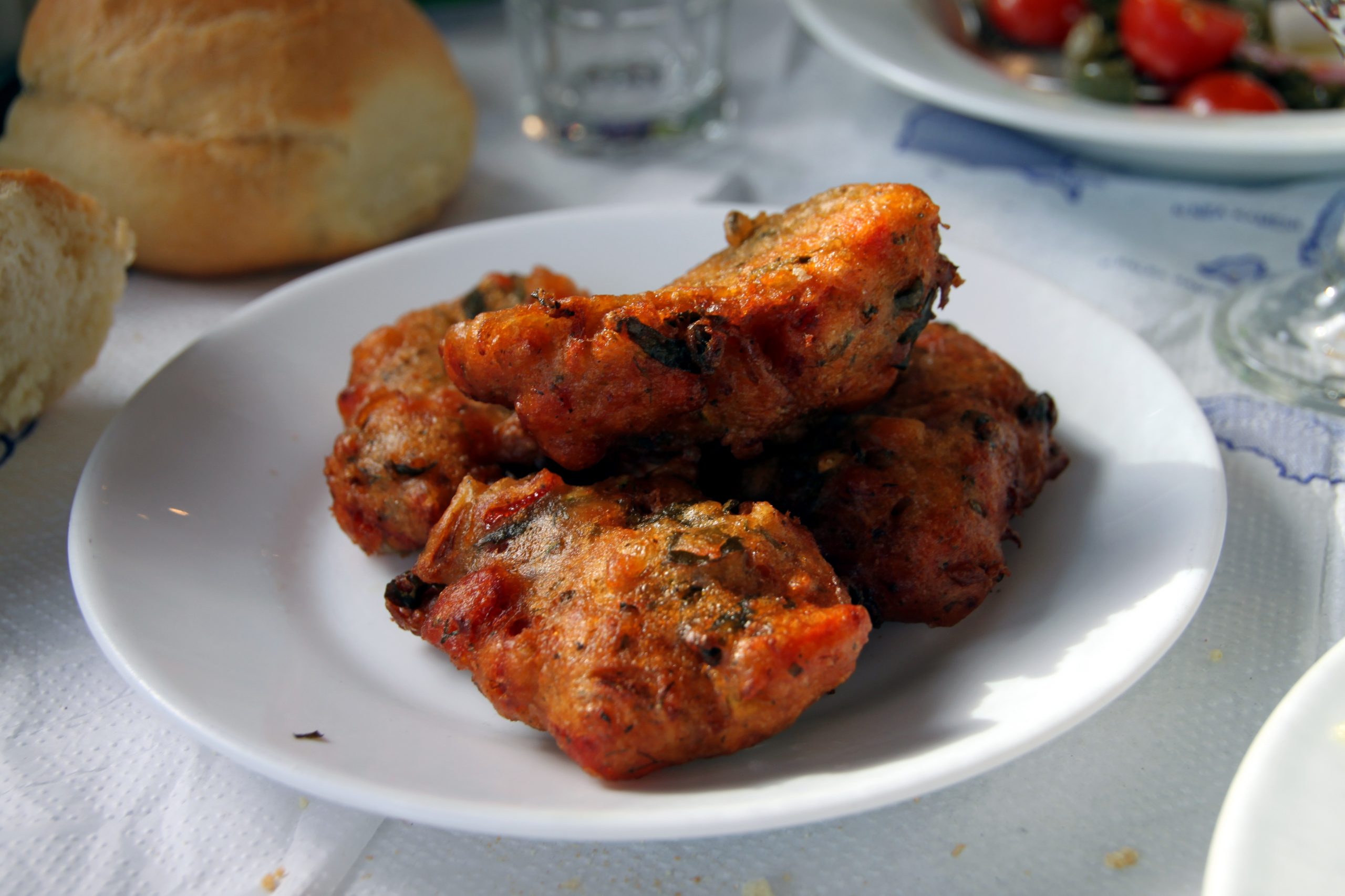 Tomato Fritters Greek Dish scaled