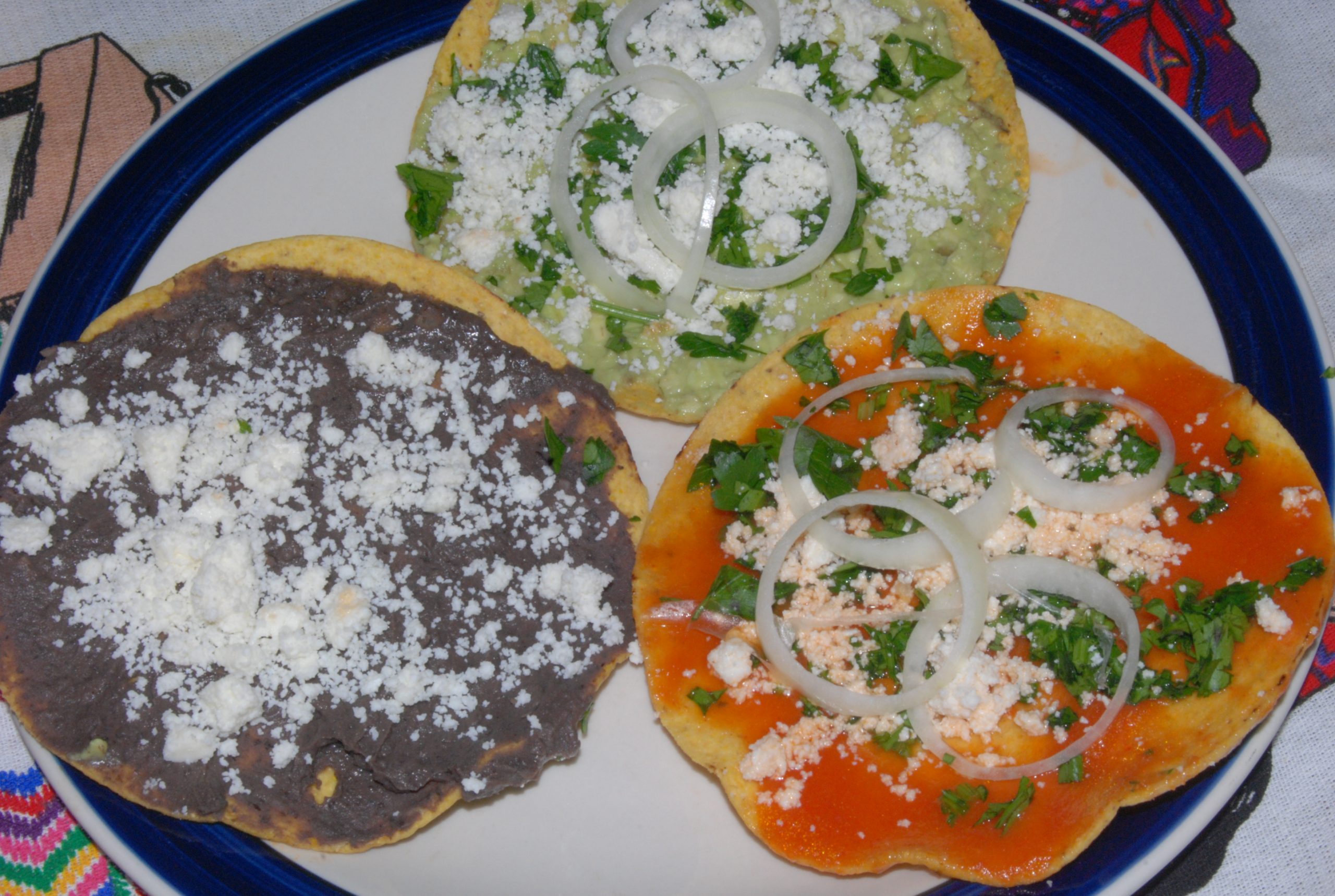 Vegetarian Food in Guatemala: 26 Best Guatemalan Vegetarian Dishes And Vegan Food in Guatemala 11 vegetarian food in Guatemala, vegan food in guatemala, vegetarian dishes in Guatemala, Guatemalan vegetarian dishes, Tostadas Food in Guatemala