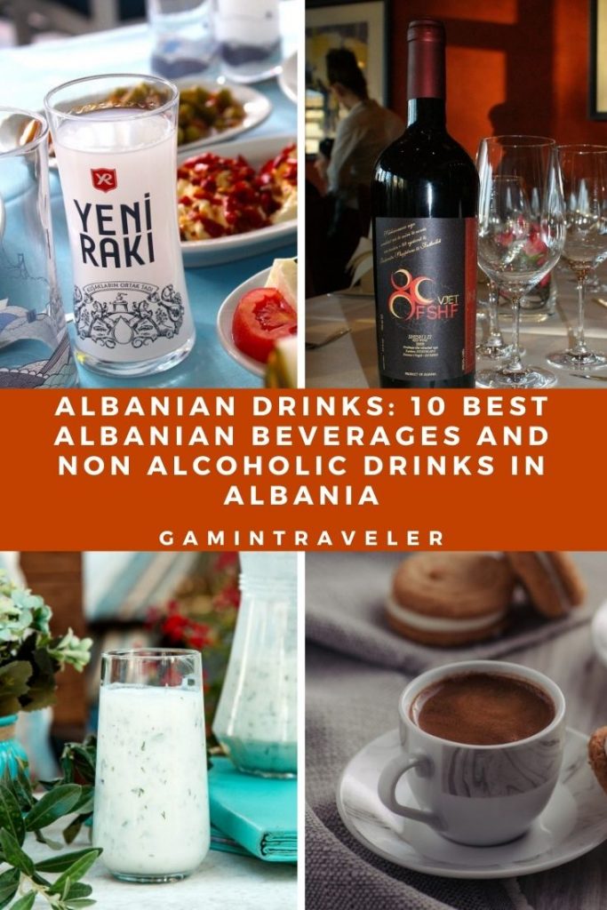 Albanian drinks, drinks in Albania, Albanian Beverages, beers in Albania