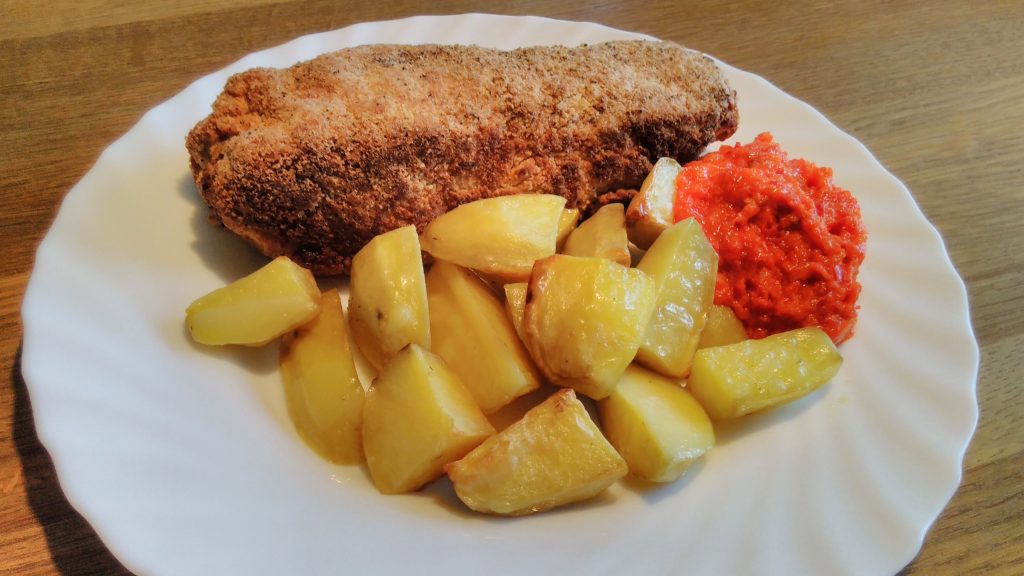 Serbian food, Serbian cuisine, food in Serbia, Serbian dishes, traditional food in Serbia, Karađorđeva šnicla (Karadjordje’s schnitzel)
