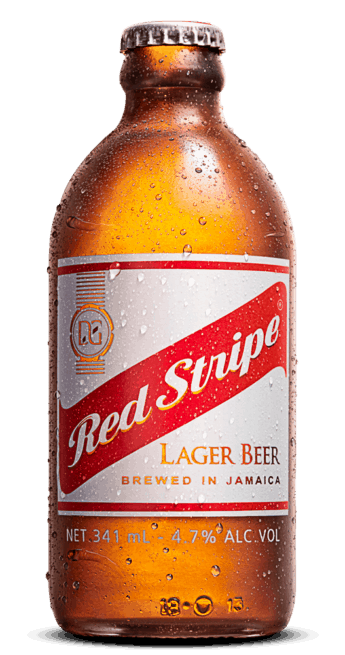 The Red Stripe Beer, jamaican alcoholic drinks, jamaican drinks, drinks in Jamaica, Jamaican beverages,