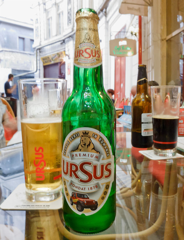 Romanian drinks, Top drinks in Romania, What to drink in Romania, Drinks in Romania, Romanian beer, Ursus