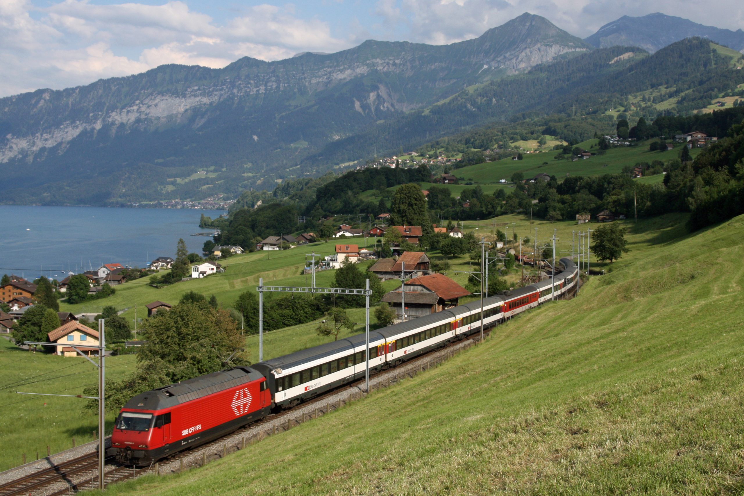 Basel Airport to Interlaken Train scaled