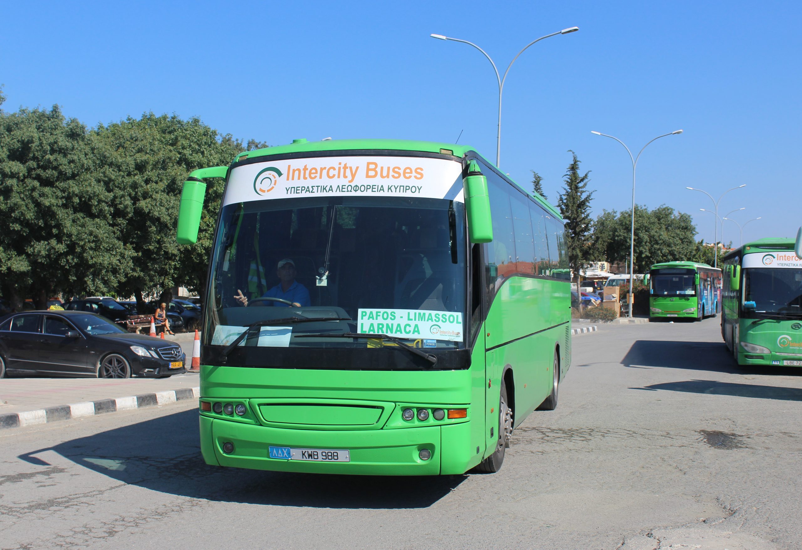 How To Get From Larnaca Airport To Protaras - All Possible Ways, Intercity Buses Larnaca, How To Get From Larnaca Airport To Ayia Napa - All Possible Ways
