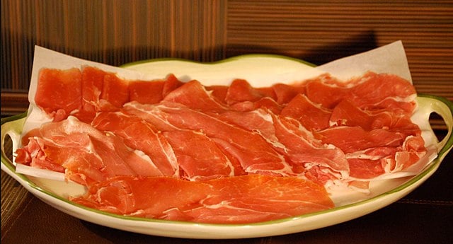 Prosciutto, Italian Food, Italian cuisine, traditional Italian food, food in Italy, Italian dishes