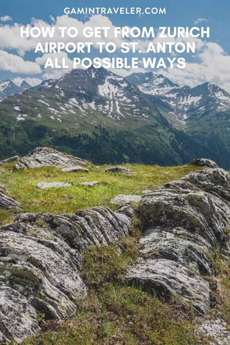 How To Get From Zurich Airport To St. Anton Best Way 1 How To Get From Zurich Airport To St. Anton - All Possible Ways