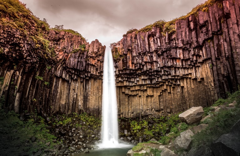 iceland instagram spots, most instagrammable places in Iceland, Iceland photos, Iceland photography, Svartifoss waterfalls