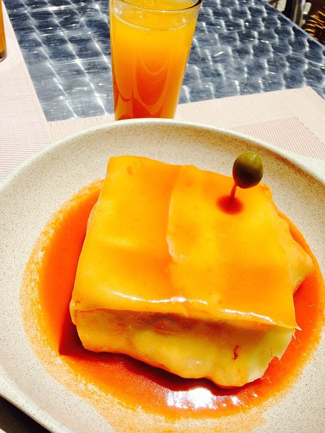Francesinha, Portuguese Food, Portuguese cuisine, traditional Portuguese food, food in Portugal, Portuguese dishes