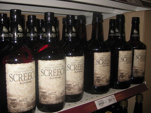 Canadian Food, Canadian cuisine, Traditional Canadian Food, food in Canada, Canadian drink, drinks in Canada, Screech Rum