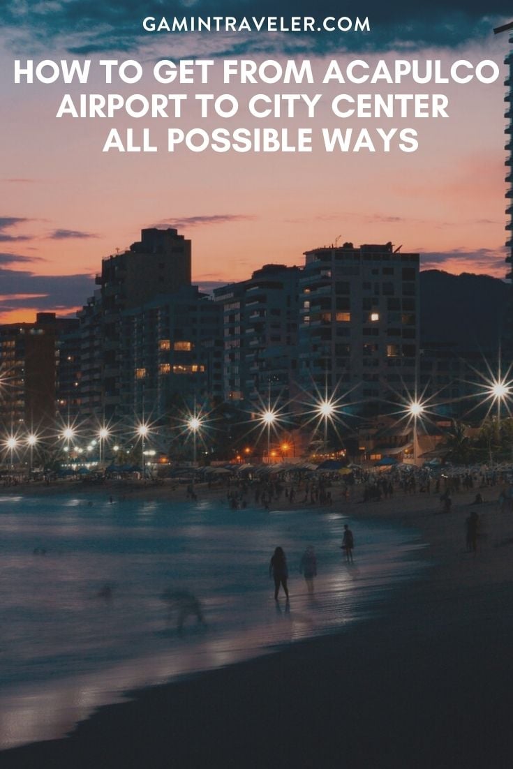 How To Get From Acapulco Airport To City Center Best Way 1 How To Get From Acapulco Airport To City Center - All Possible Ways, cheapest way from Acapulco airport to city center, Acapulco Airport Bus
