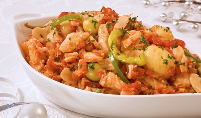 Bacalao con Papas, Panamanian Food, Panamanian cuisine, Traditional Panamanian Food, food in Panama, Panamanian dishes