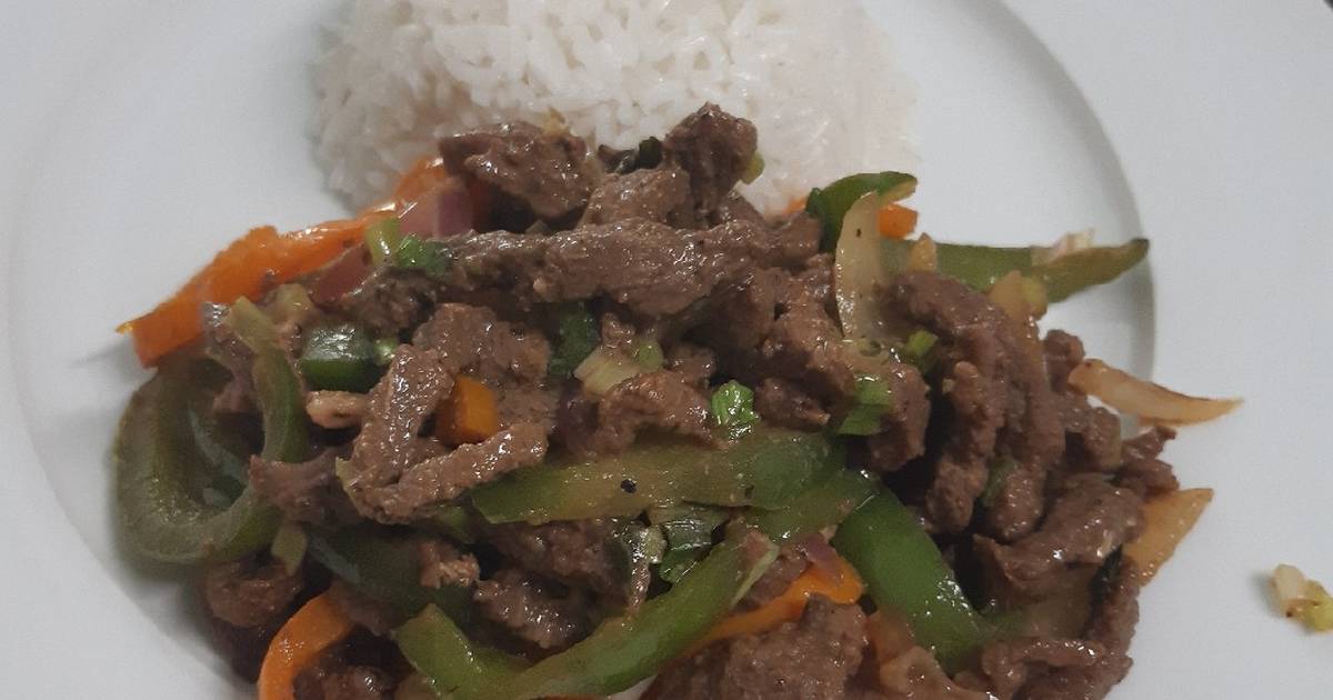 Bistec Picado, Panamanian Food, Panamanian cuisine, Traditional Panamanian Food, food in Panama, Panamanian dishes