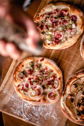 German Food, German cuisine, Traditional German Food, food in Germany, German dishes, Flammkuchen