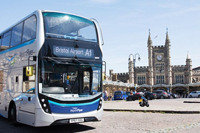 Flyer Bus A1 Bristol Airport, Bristol airport to city center, Bristol airport to city, bristol airport to bristol 