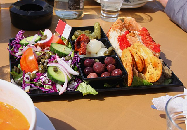Maltese Food, Maltese cuisine, Traditional Maltese Food, food in Malta, Maltese dishes, Maltese Platter