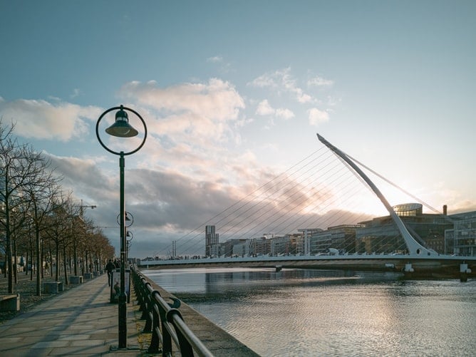 dublin instagram spots, most instagrammable places in dublin, instagrammable places in dublin, dublin photography, dublin photos, samuel beckett bridge