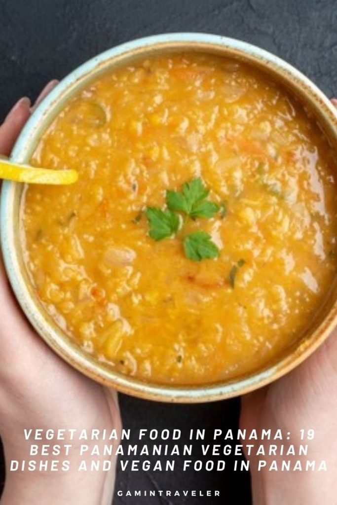 VEGETARIAN FOOD IN PANAMA PIN 2