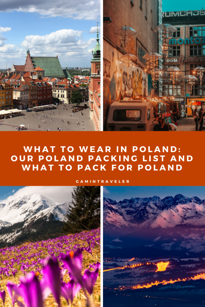 WHAT TO WEAR IN POLAND: OUR POLAND PACKING LIST AND WHAT TO PACK FOR POLAND 1 1 1