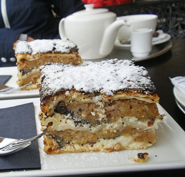 Slovenian Snacks, Traditional Slovenian dessert and snacks, Slovenia snacks, Slovenia cuisine, traditional dessert and snacks in Slovenia, Slovenian desserts, Slovenia desserts, Prekmurje Layered Cake 