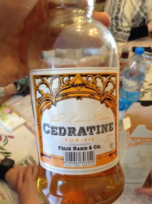 Tunisian drinks, Traditional Tunisian drinks, Tunisia drinks, traditional drinks in Tunisia, cedratine