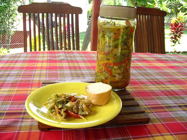 Mauritian Food, Traditional Mauritian Food, Mauritius Food, Mauritius cuisine, traditional food in Mauritius, Mauritian cuisine, Mauritius dishes, achard legumes