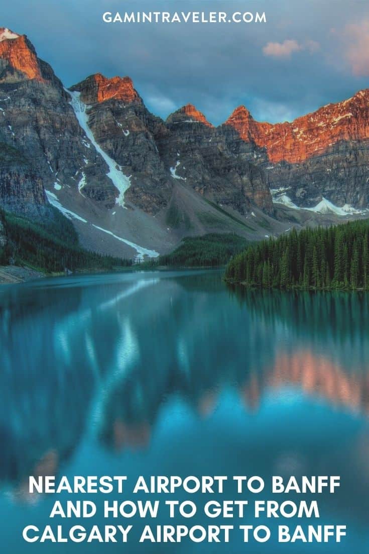 calgary airport to Banff, cheapest way from calgary airport to Banff, nearest airport to banff