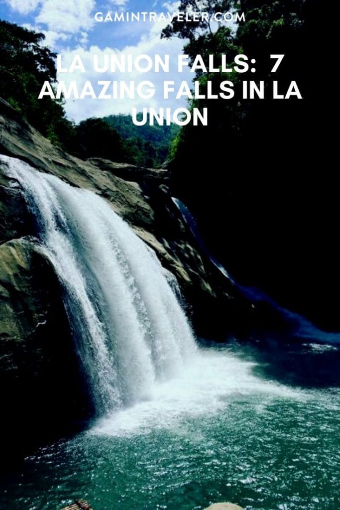 La Union Falls pin