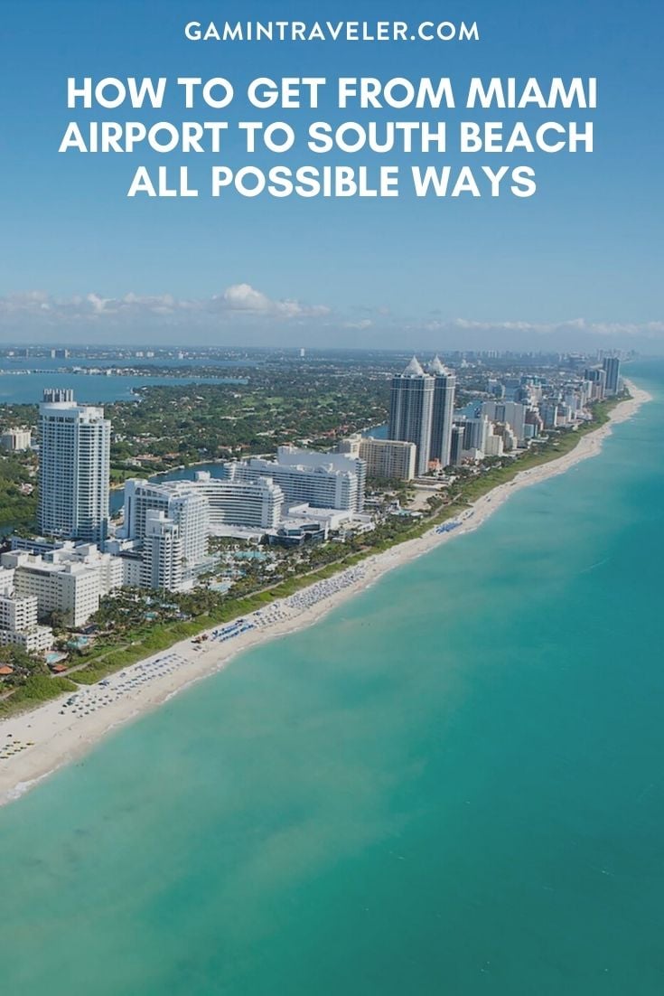 How To Get From Miami Airport To South Beach - All Possible Ways, miami airport to south beach, miami airport to miami beach, cheapest way from miami airport to south beach