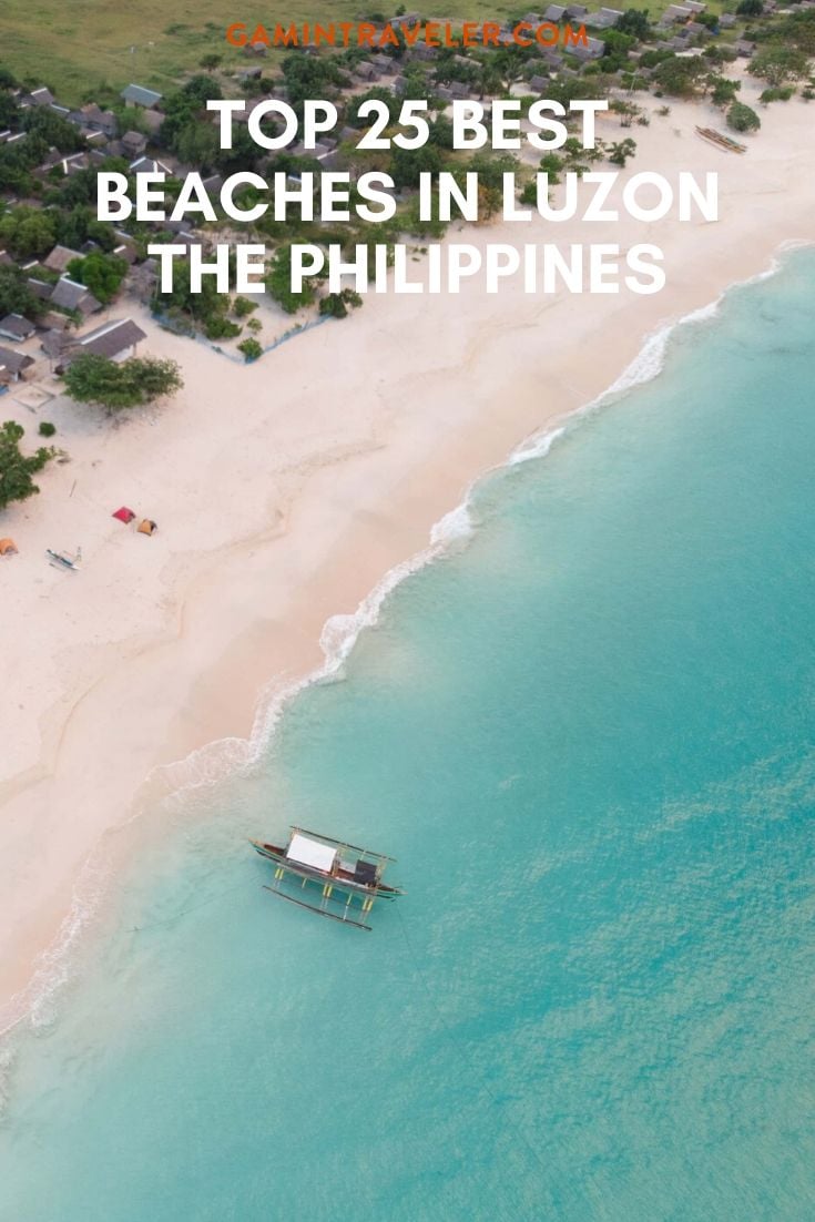 TOP 25 BEST BEACHES IN LUZON