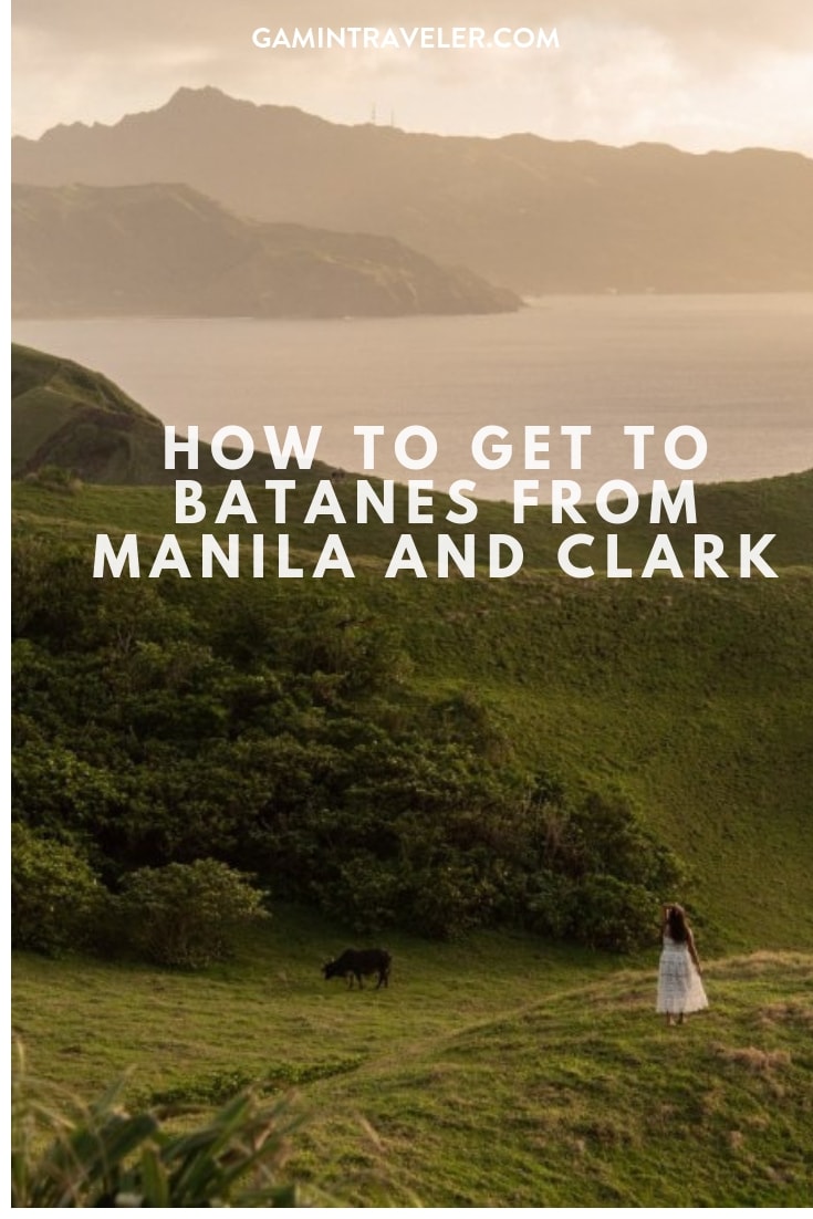 how to get to Batanes pin