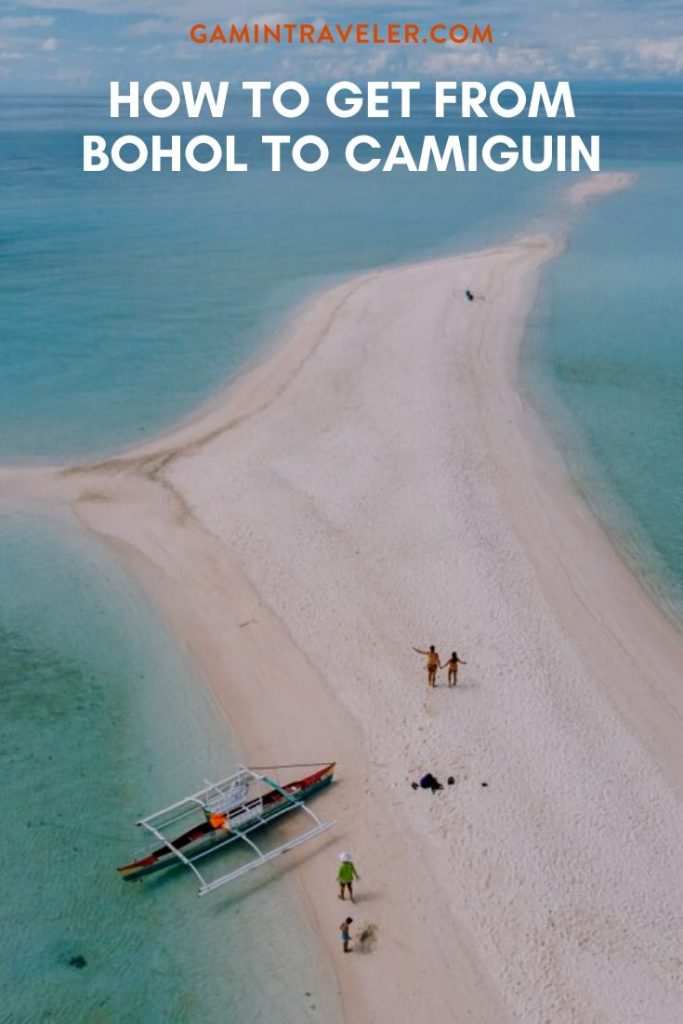 BOHOL TO CAMIGUIN PIN